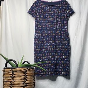 Boden short sleeve dress with pockets